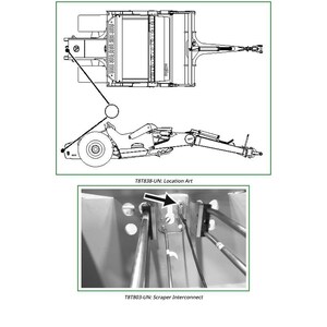 John Deere 1612D E, 2010D E, 2014D E, 2412D E Utkastarskrapor Teknisk manual Pdf | Direkt nedladdning bild 9