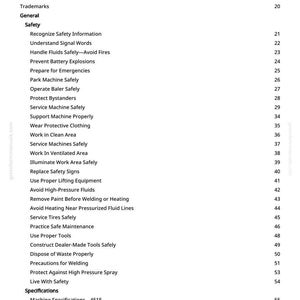 Puede incluir: Una p&aacute;gina blanca con una tabla de contenidos en negro. La tabla enumera temas de seguridad como "Reconocer la informaci&oacute;n de seguridad" y "Prevenir explosiones de bater&iacute;a". Los n&uacute;meros de p&aacute;gina se enumeran a la derecha.