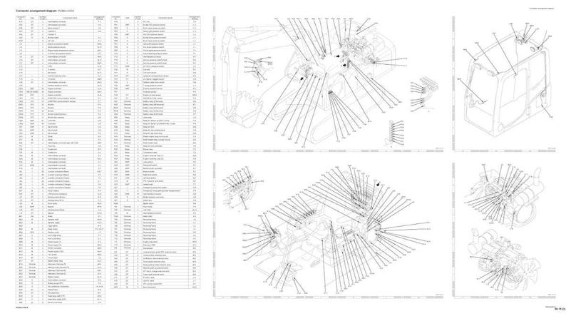 Komatsu PC300LC-8 PC300HD-8 Hydraulisk grävmaskin Servicemanual Reparation Verkstad PDF-nedladdning bild 11