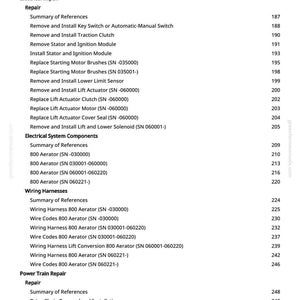K&ouml;nnte beinhalten: Eine Seite aus einem Handbuch mit Reparaturverfahren f&uuml;r Elektrik und Antriebsstrang. Enth&auml;lt Abschnitte zu Anlassern, Kabelb&auml;umen und Bel&uuml;ftern. Schwarzer Text auf wei&szlig;em Hintergrund.