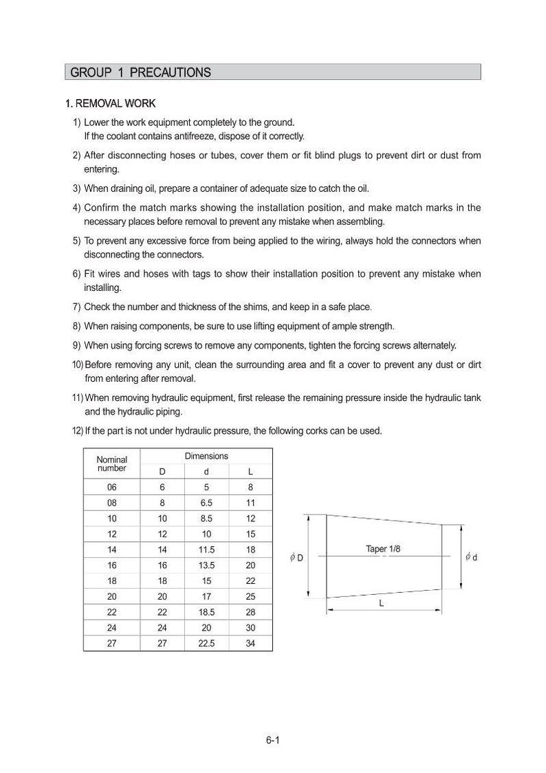 HYUNDAI HX75S Crawler Excavator Service Manual | PDF | Instant Download image 4