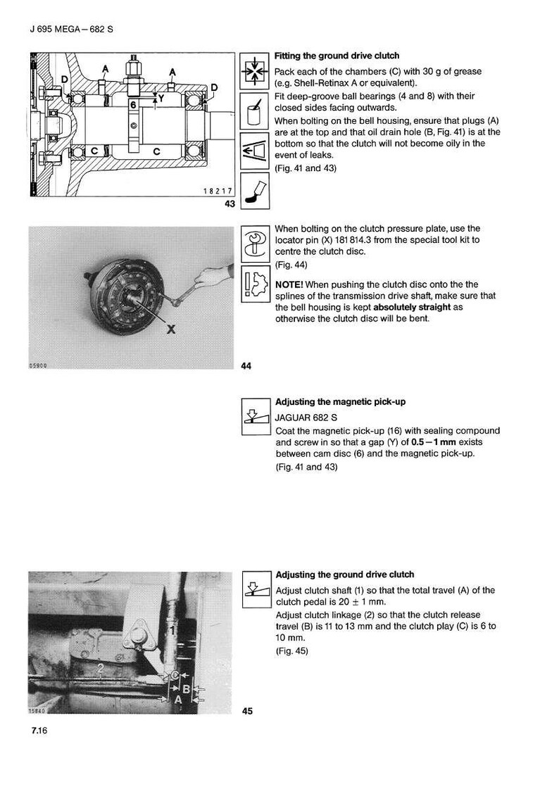 Claas Jaguar 682s 682sl 685sl 690sl 695sl Forage harvester Repair Manual PDF | Service Workshop | Instant Download image 8