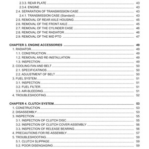 Massey ferguson Mf1529f3 mf1532f3 mf1532fh3 Compact tractor Service Manual PDF | Workshop Repair | Instant Download image 9