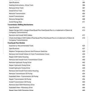 John Deere 7720, 7820, 7920 traktordiagnosmanual PDF | Direktnedladdning bild 10