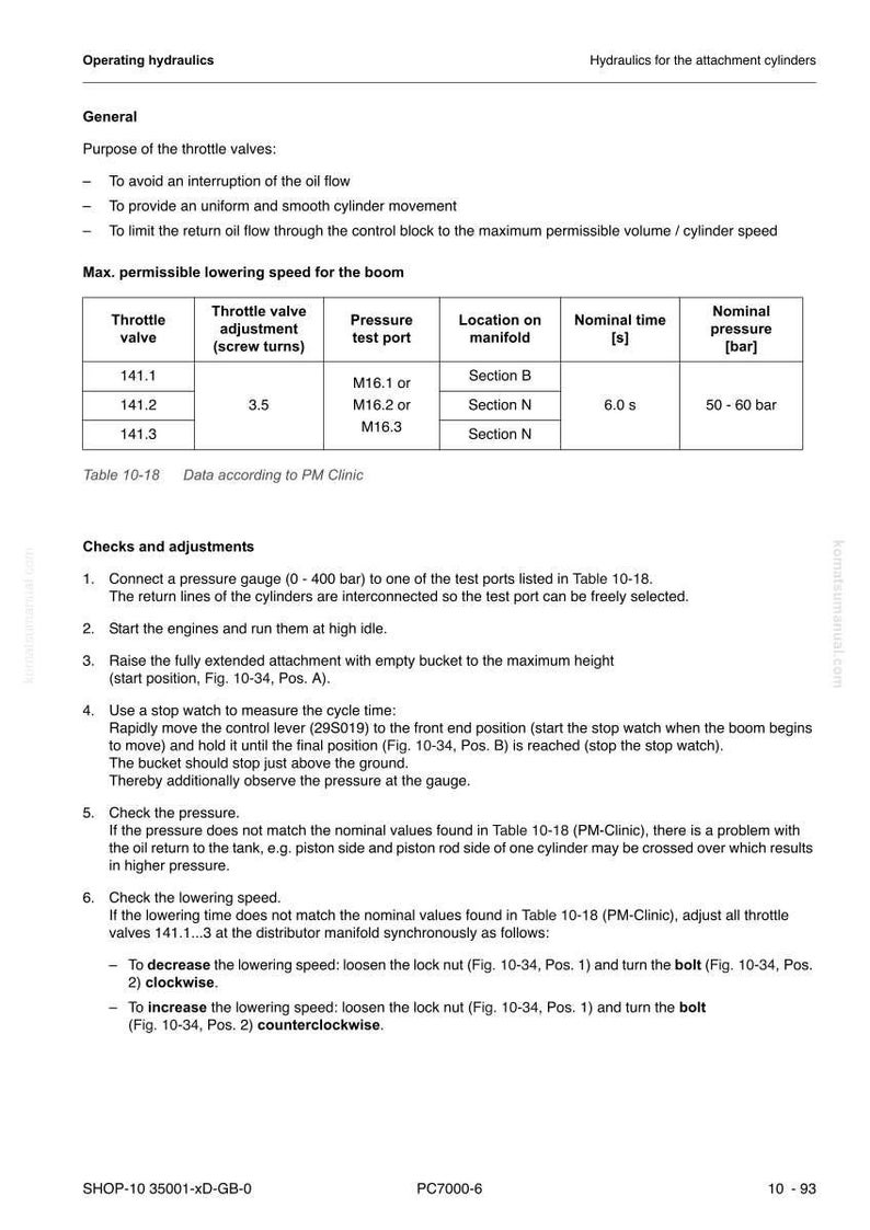 Komatsu PC7000-6 Hydraulic Mining Shovel Service Manual Repair Workshop PDF Download image 8