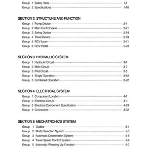 HYUNDAI R210E Crawler Excavator Service Manual | PDF | Instant Download image 1