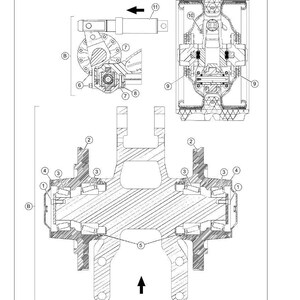 May include: Detailed technical diagram of a CLAAS machine arm, labeled "3.1.6 Arm (up to serial no. ...)". The diagram is in black and white, with various components numbered and lettered. Includes the CLAAS logo and model information.