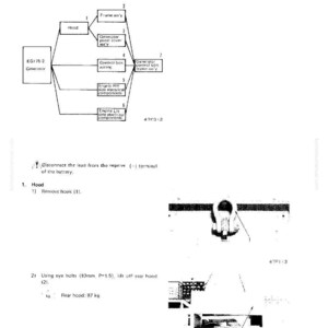 Komatsu EG-serie II motor servicehandbok reparation verkstad PDF bild 7
