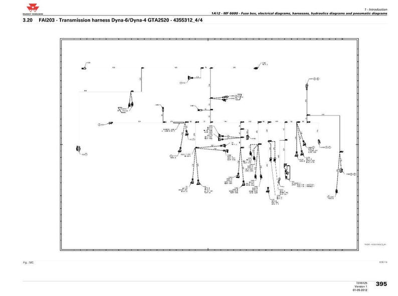 Massey ferguson 6600 Series 6612 6616 Tractor Service Manual PDF | Workshop Repair | Instant Download image 3