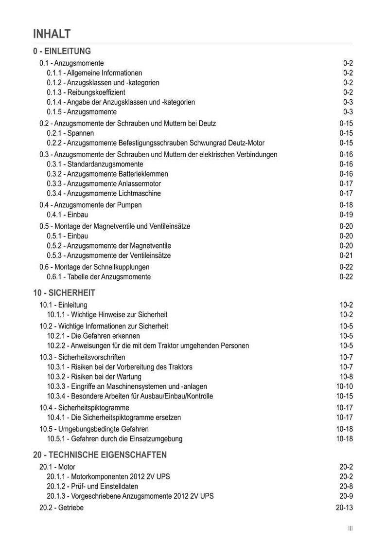Puede incluir: Un &iacute;ndice detallado de un manual, con t&iacute;tulos y subt&iacute;tulos en texto negro sobre un fondo blanco. El documento cubre temas como seguridad, especificaciones t&eacute;cnicas e instrucciones de montaje.