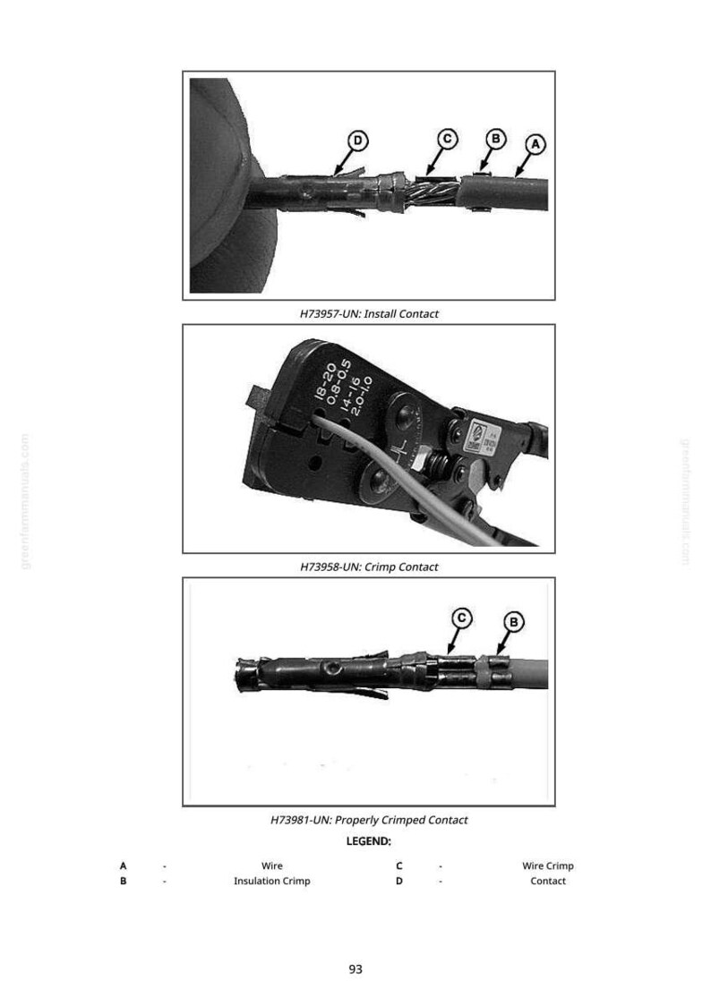 John Deere 608Fc majsaggregat Teknisk manual PDF | Direkt nedladdning bild 5