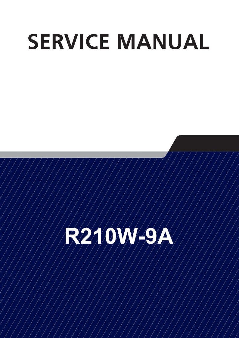 HYUNDAI R210W-9A Wheel Excavator Service Manual | PDF | Instant Download image 1