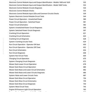 May include: A white page with a list of diagnostic codes and functions for an engine. The text includes terms like "ECM", "Circuit", "Operation", and "Diagnosis". The page number "8" is at the bottom.