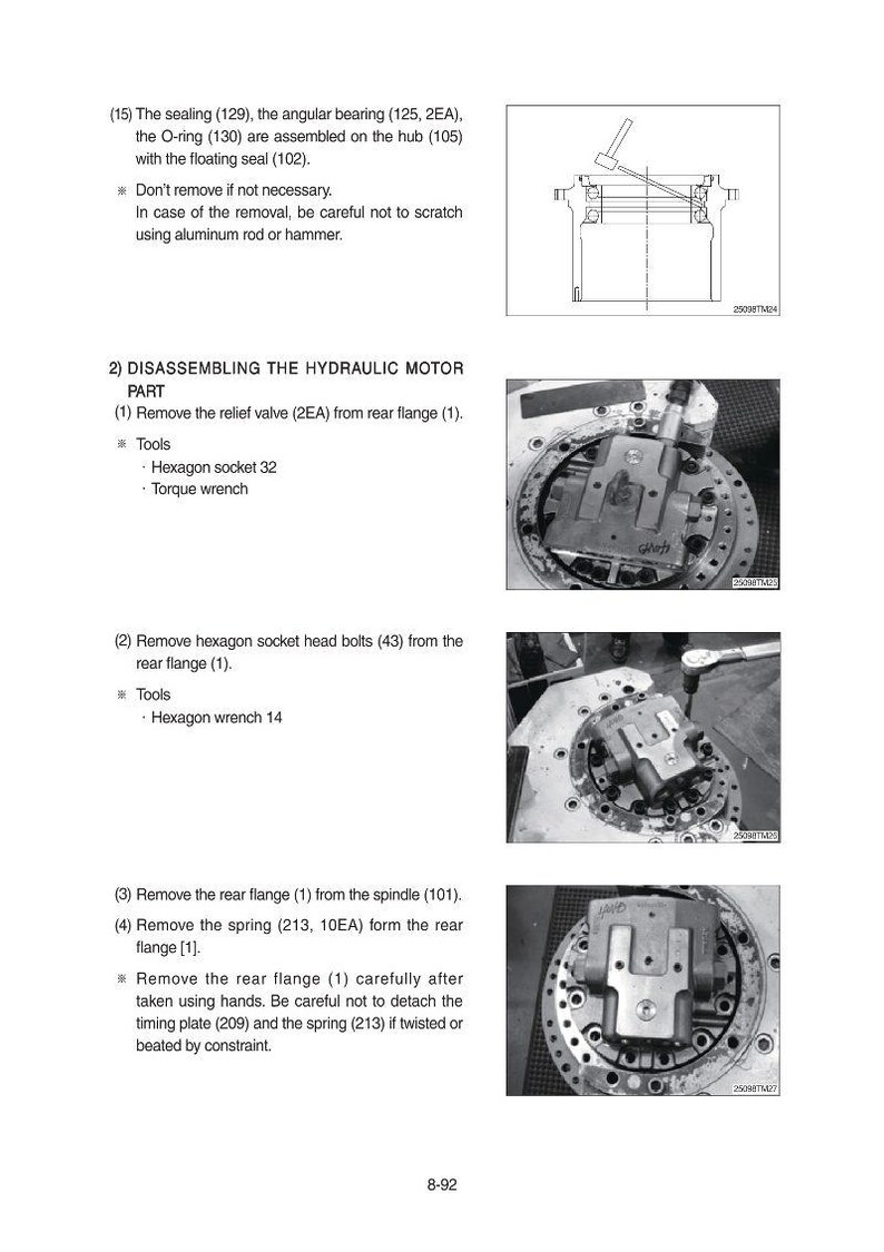 Onderhoudshandleiding HYUNDAI R250LC-9 rupsgraafmachine | PDF | Direct downloaden afbeelding 5