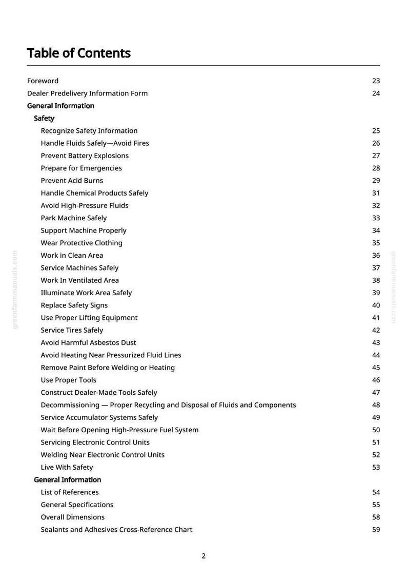 John Deere 8230T, 8330T, 8430T Tractor Repair Manual Pdf | Service Workshop | Instant Download image 4