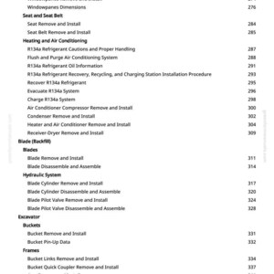 John Deere 30 P grävmaskin reparationsmanual PDF | Serviceverkstad | Direkt nedladdning bild 6