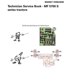 Massey ferguson 5700 Series Tractor Service Manual PDF | Workshop Repair | Instant Download image 2