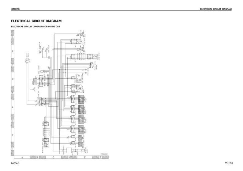 May include: A detailed electrical circuit diagram for a car's interior, rendered in black and white. The diagram includes numerous lines, symbols, and labels, with the title "ELECTRICAL CIRCUIT DIAGRAM" at the top. The diagram is labeled "ELECTRICAL CIRCUIT DIAGRAM FOR INSIDE CAR".