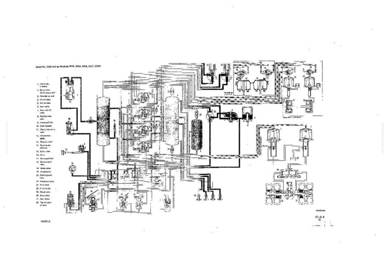 May include: A detailed black and white schematic diagram of an industrial system, featuring interconnected tanks, pipes, and valves. The diagram includes labels and numbers, likely for technical reference and system operation.