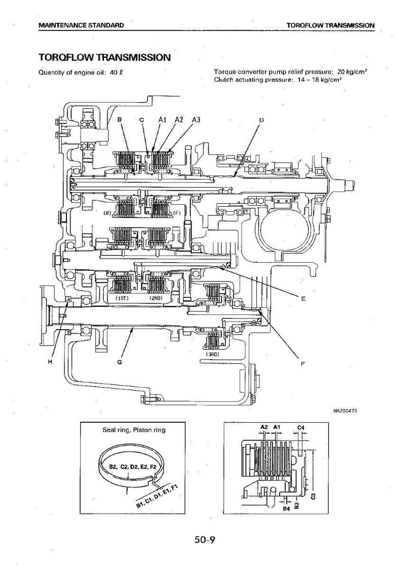 Komatsu FD100 FD115 FD135 FD150E FD160E-6 Gaffeltruck Servicemanual Reparation Verkstad Pdf Ladda ner bild 9