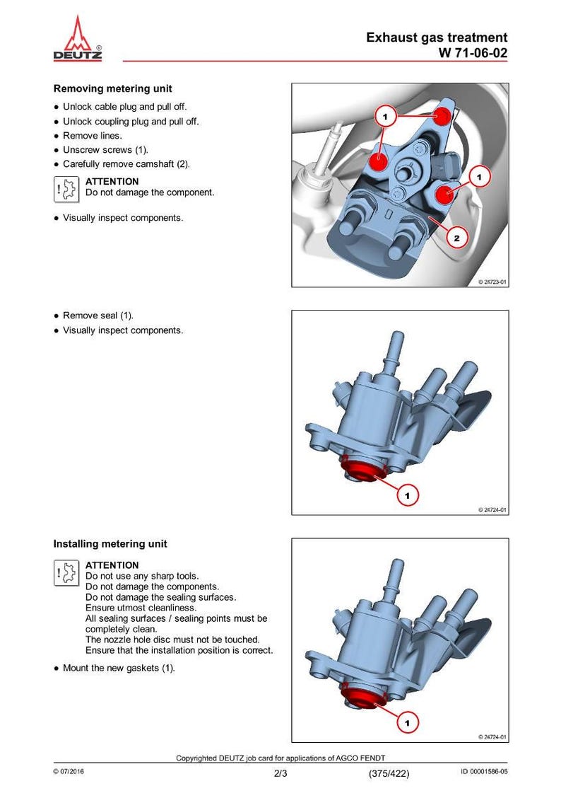 Werkplaatshandleiding Deutz Tcd 4.1 l4 tier 4f-motor, pdf | Servicereparatie | Direct downloaden afbeelding 10