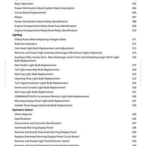 John Deere 9660 Cts Självgående Skördetröska Teknisk Manual Service PDF Verkstad Nedladdning bild 5