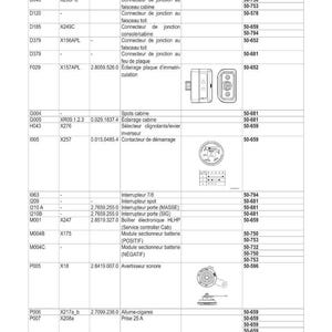 May include: A detailed schematic diagram in black and white, featuring electrical components and wiring connections. The diagram includes text labels, codes, and symbols, likely for automotive or industrial applications.