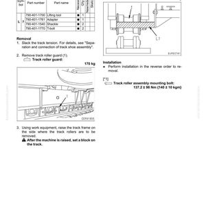 Komatsu PC600-8R1, PC600LC-8R1, PC700LC-8R hydraulisk grävmaskin servicemanual i PDF-format bild 9