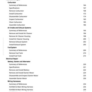 John Deere Xuv 560E S4, Xuv 560E Utility Vehicle Technical Manual Pdf | Instant Download image 5