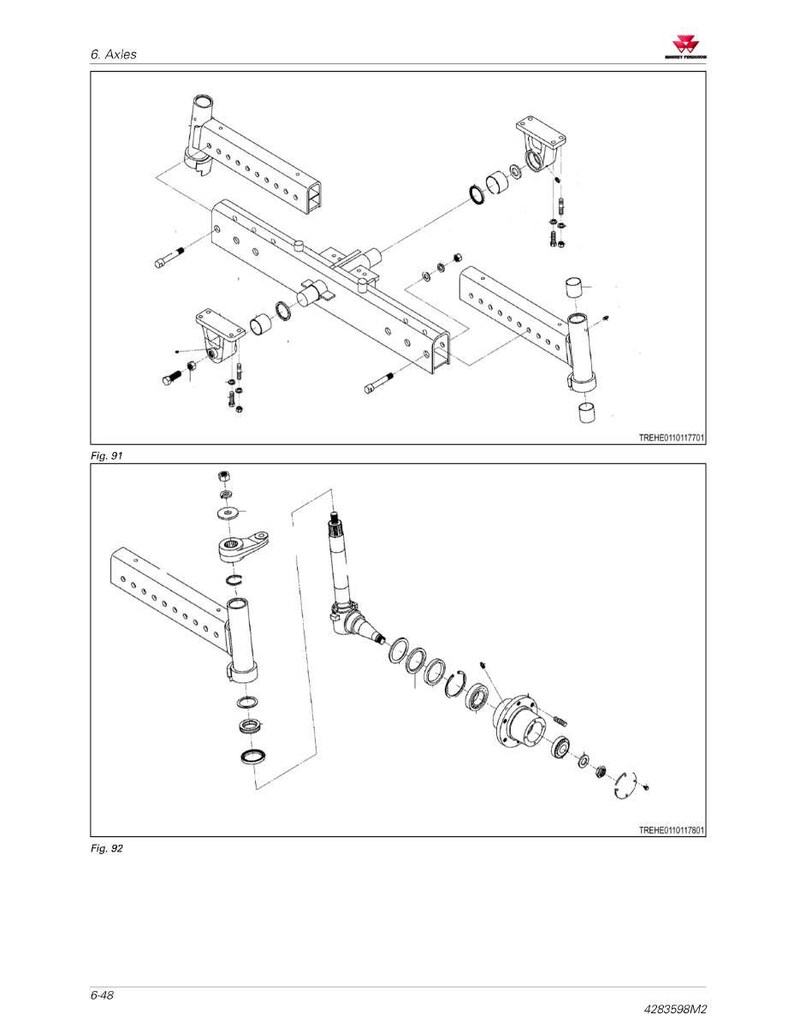 Massey ferguson 4607M 4609m 4610m 4610m hc Tractor Service Manual PDF | Workshop Repair | Instant Download image 6