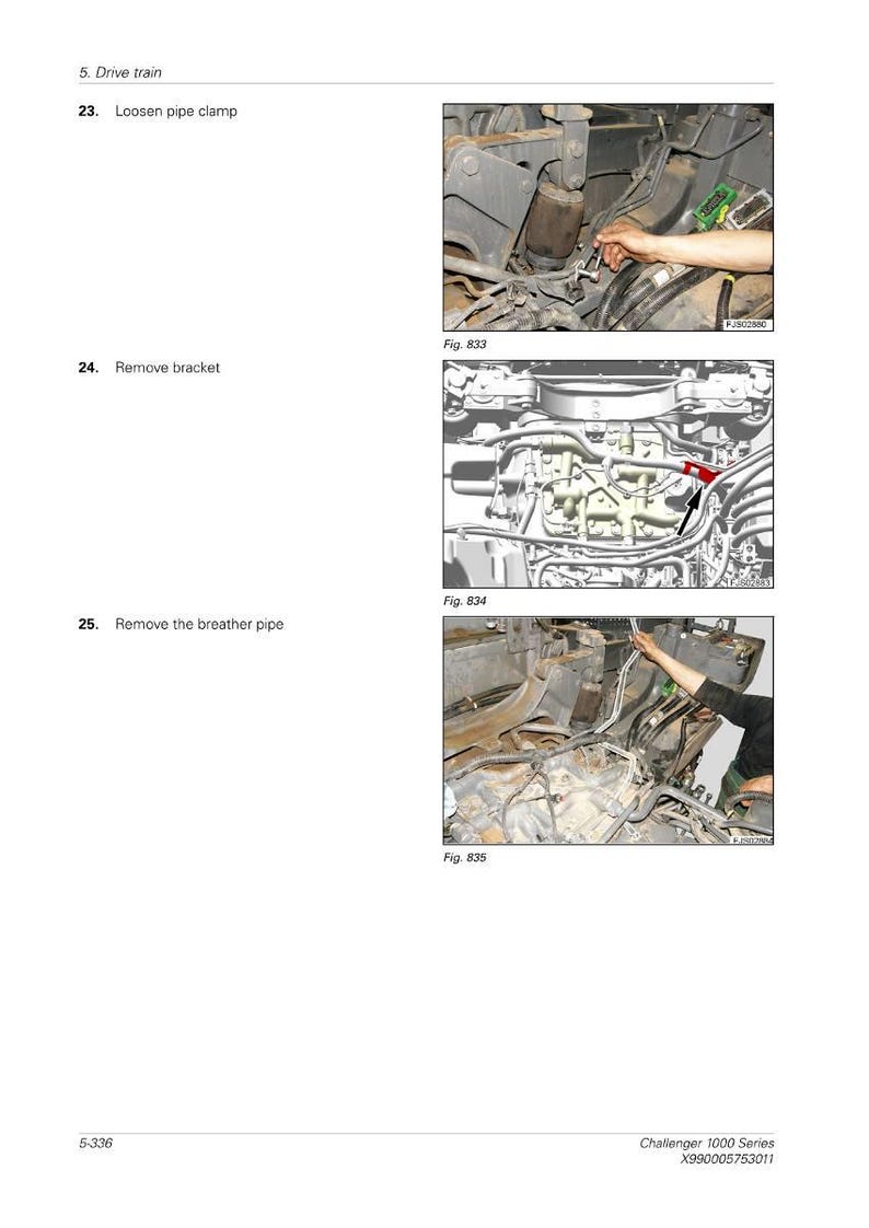 Challenger 1000 Series gen2 Tractor Workshop Manual PDF | Service Repair | Instant Download image 7