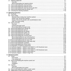 Weidemann 1880 Hoftrac Service Anleitung PDF | Werkstattreparatur | Sofort Download Bild 7