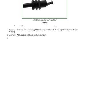 John Deere A400 Selbstfahrender Schwader Reparaturanleitung PDF | Service Werkstatt | Sofort Download Bild 5