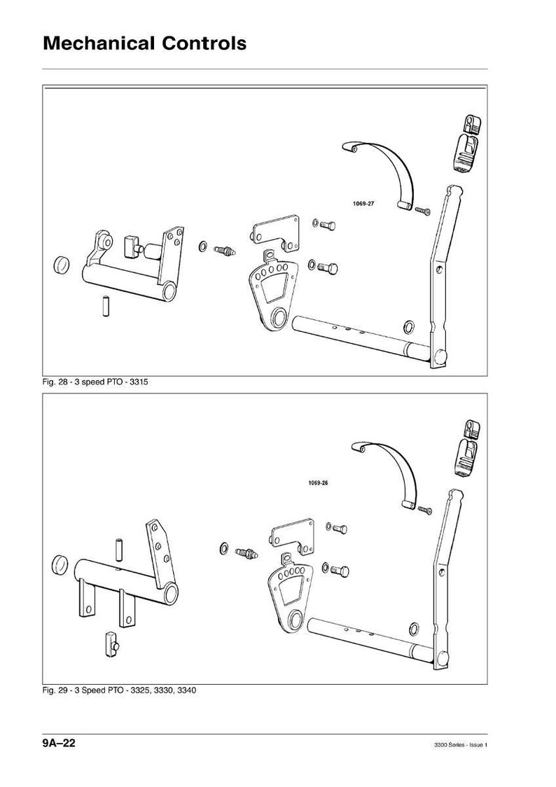 Massey ferguson 3300 Series Tractor Service Manual PDF | Workshop Repair | Instant Download image 8