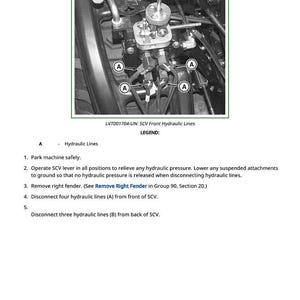 John Deere 1023E And 1026R Compact Utility Tractor Technical Manual PDF | Instant Download image 6