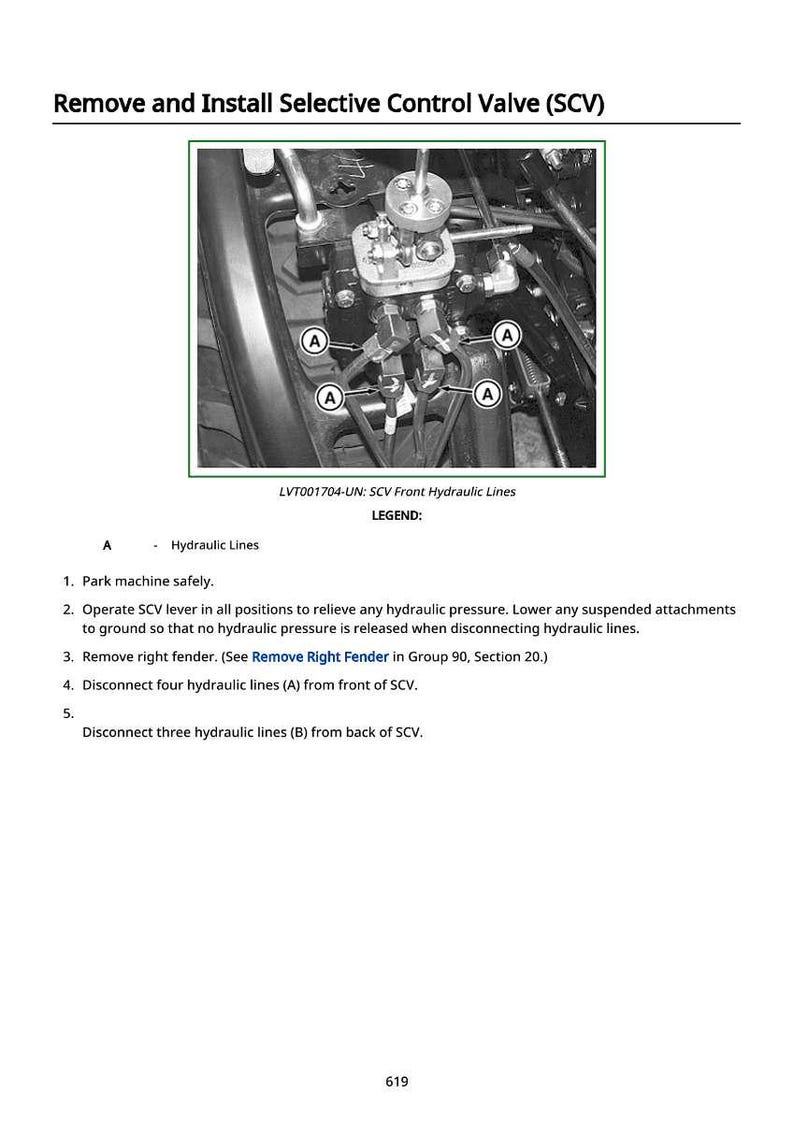 John Deere 1023E And 1026R Compact Utility Tractor Technical Manual PDF | Instant Download image 6