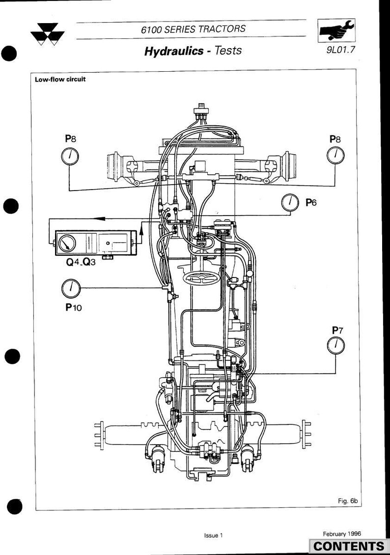 Massey ferguson onderhoudshandleiding voor tractoren 6100-serie, pdf | Werkplaatsreparatie | Direct downloaden afbeelding 8