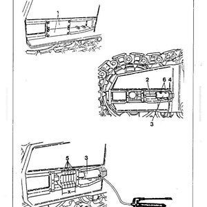 May include: Technical diagram showing various views of a vehicle component. The diagram includes labels and numbers, with the "MANNESMANN DEMAG" logo in the upper right corner. The document number is 6080I-01-02.