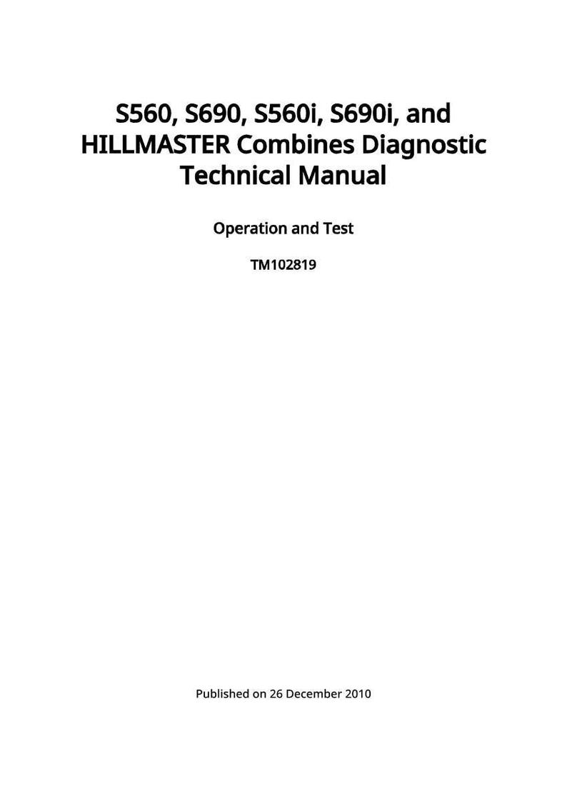 John Deere S560, S690, S560i, S690i och Hillmaster kombinerar drift och test-PDF | Direktnedladdning bild 2