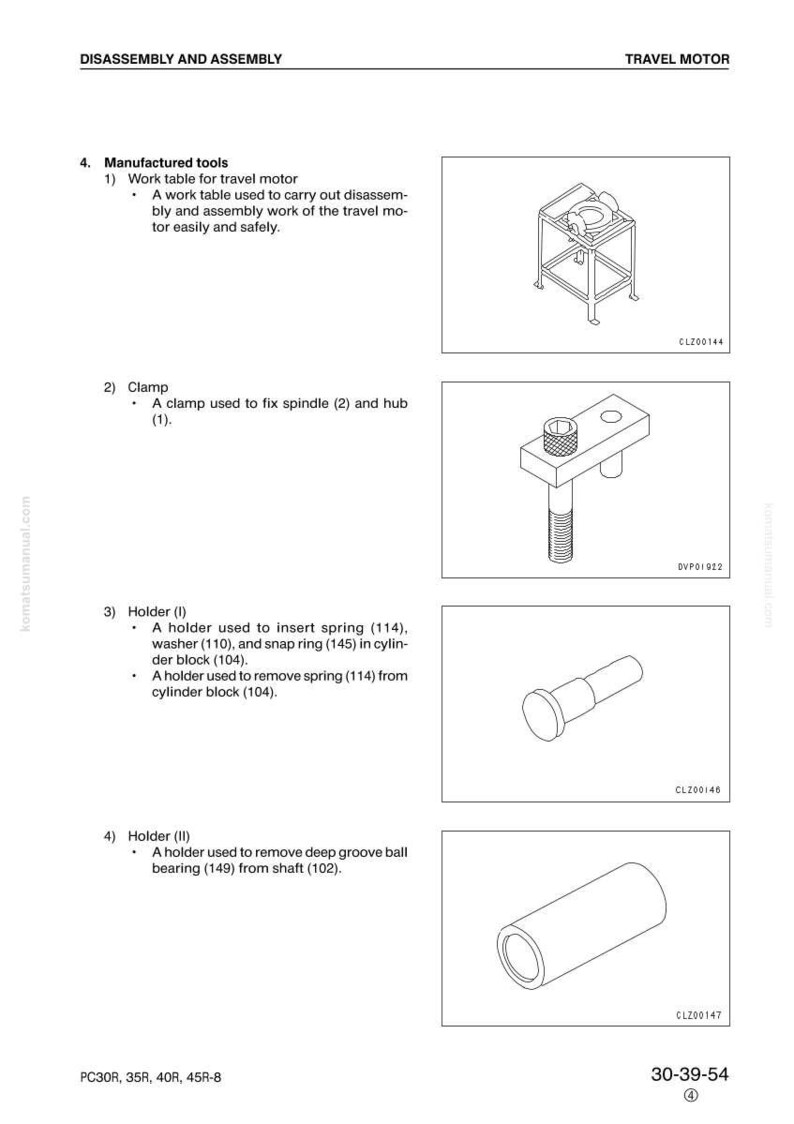 Komatsu PC30R-8 PC35R-8 PC40R-8 PC45R-8 Excavator Service Manual image 8