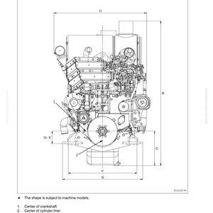 Komatsu 140E-5-seriens motorverkstadshandbok, service och reparation i PDF-format bild 4