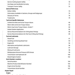 John Deere 2032R, 2038R Tractor Technical Manual PDF | Instant Download image 4