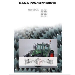 Dana 725 147 725 148 Steering axle Workshop Manual PDF | Service Repair | Instant Download image 2