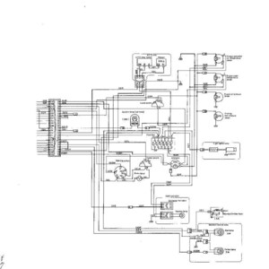 K&ouml;nnte beinhalten: Ein schwarz-wei&szlig; Schaltplan mit den Texten "OTHERS" und "WIRING DIAGRAM". Das Diagramm zeigt elektrische Schaltkreise mit verschiedenen Komponenten, Linien und Beschriftungen. Am unteren Rand des Bildes stehen "D355C" und "90-7".