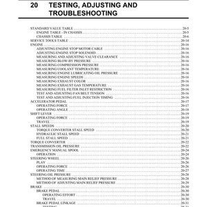Komatsu WA250-3MC Hjullastare Servicemanual Reparation Verkstad PDF Ladda ner bild 5