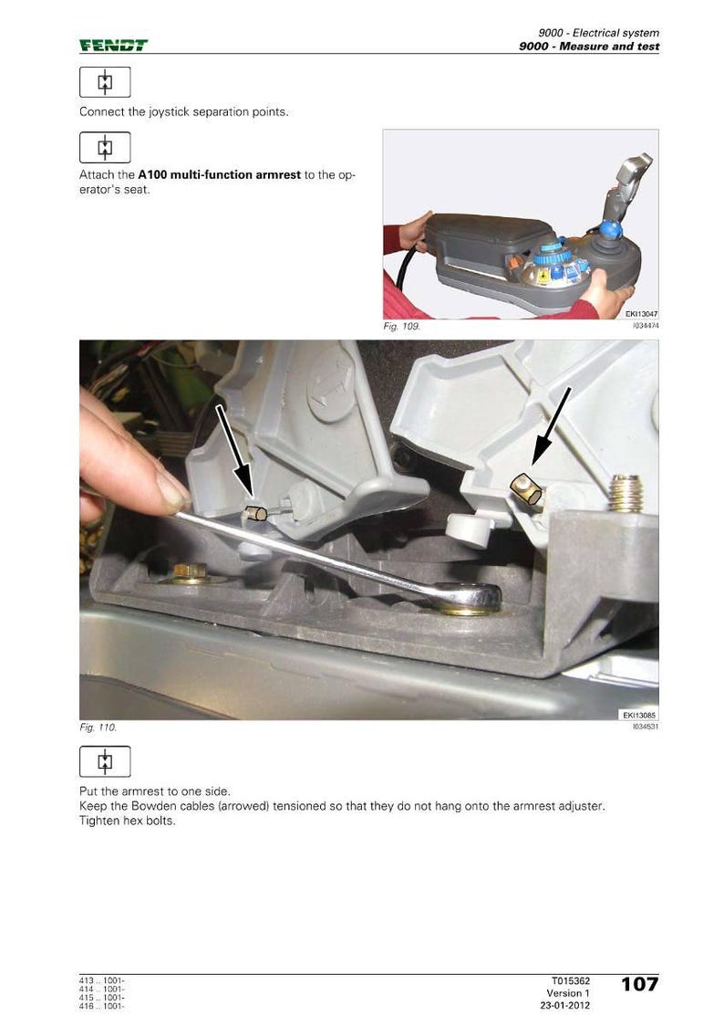Fendt 500 Vario scr Stufe 3b Traktor Werkstatt-Handbuch PDF | Service Reparatur | Sofort Download Bild 9