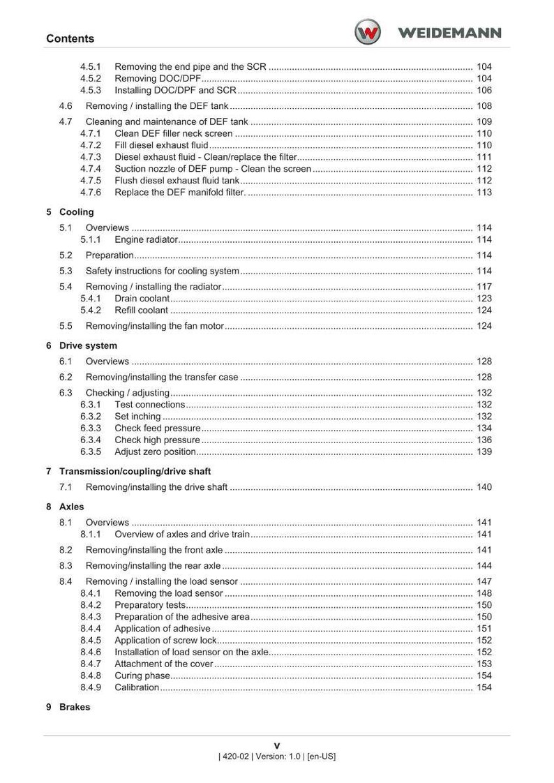 Weidemann T9535 Teleskoplader Service Handbuch PDF | Werkstattreparatur | Sofort Download Bild 5
