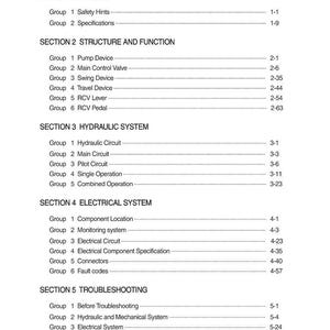 HYUNDAI HX19A Crawler Excavator Service Manual | PDF | Instant Download image 1