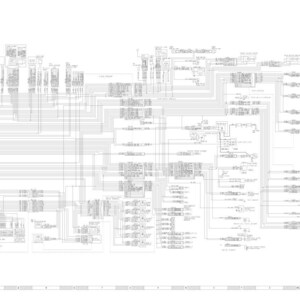 May include: A detailed electrical circuit diagram, printed on white paper. The diagram features numerous lines, symbols, and text labels, illustrating the complex wiring of a system. The title "ELECTRICAL CIRCUIT DIAGRAM (S/F)" is at the top.