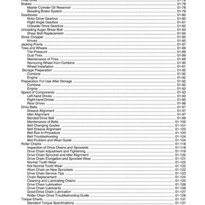 Massey ferguson 9545 9565 Rotary combine Service Manual PDF | Workshop Repair | Instant Download image 6